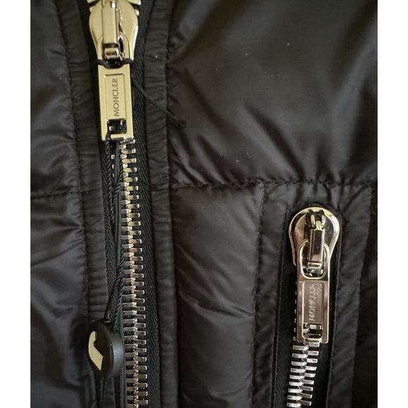 NWT authentic RICK OWENS + MONCLER F/W23 Black ‘GIMP’ DOWN COAT Size 1 Moncler - Picture 7 of 16